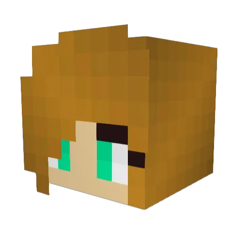 summerfabulous Minecraft avatar head, 3D render