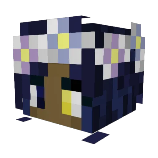 summmmmmmmmmmmmr Minecraft avatar head, 3D render