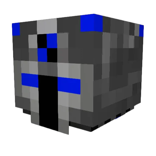 sun987 Minecraft avatar head, 3D render