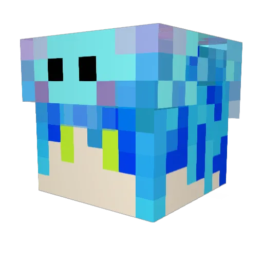 suna1114 Minecraft avatar head, 3D render