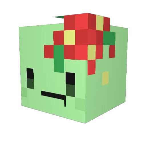 sunbn8 Minecraft avatar head, 3D render