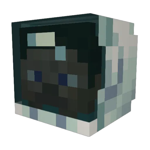 sunburn12345 Minecraft avatar head, 3D render
