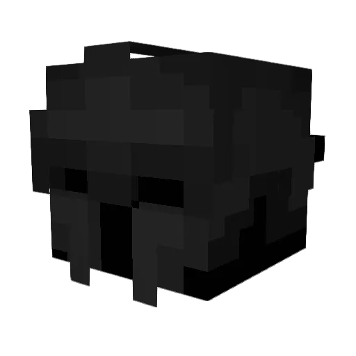 sunday0610 Minecraft avatar head, 3D render