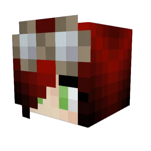 sundialdownfall Minecraft avatar head, 3D render