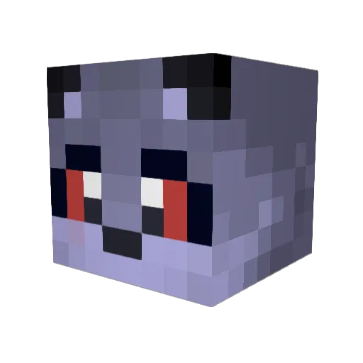 sundog888 Minecraft avatar head, 3D render