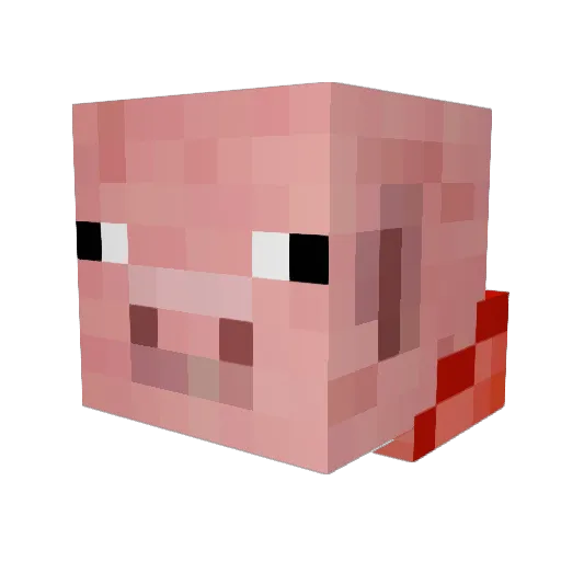 sundrysilver0 Minecraft avatar head, 3D render