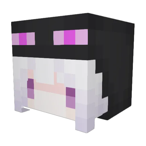 sunfy913 Minecraft avatar head, 3D render