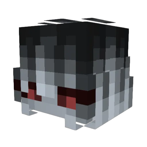 sungvzer Minecraft avatar head, 3D render