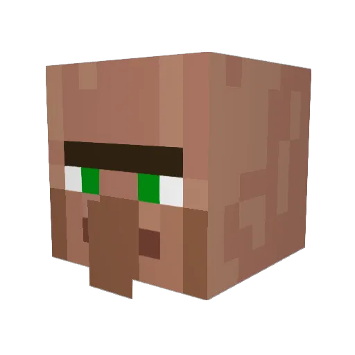 sunjaygupta Minecraft avatar head, 3D render