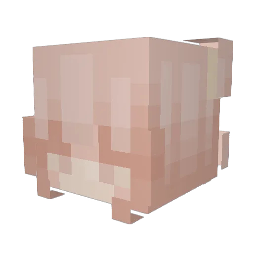 sunlit_garden Minecraft avatar head, 3D render