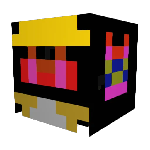 sunnyday345 Minecraft avatar head, 3D render