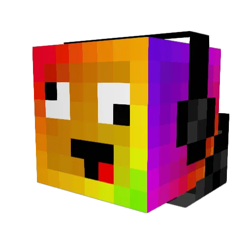 sunoeken1 Minecraft avatar head, 3D render