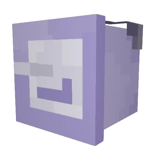 sunsetlake Minecraft avatar head, 3D render