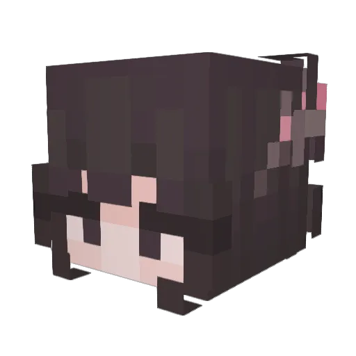 sunsetzlover Minecraft avatar head, 3D render