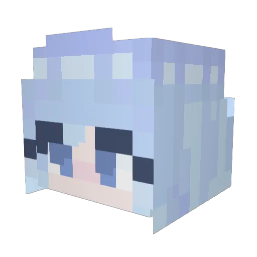 sunshine200812 Minecraft avatar head, 3D render