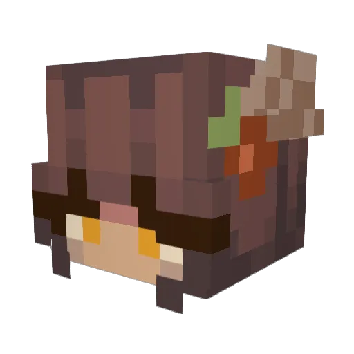 sunshine_arts22 Minecraft avatar head, 3D render