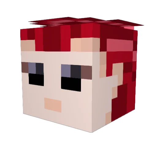 suntbone Minecraft avatar head, 3D render