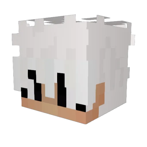 sunwoo0812 Minecraft avatar head, 3D render