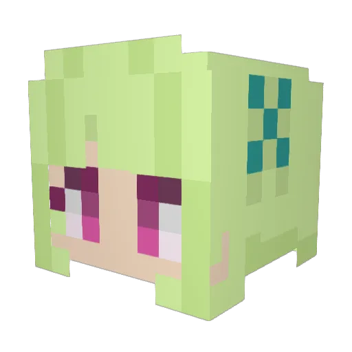 sunxiaochuan113 Minecraft avatar head, 3D render