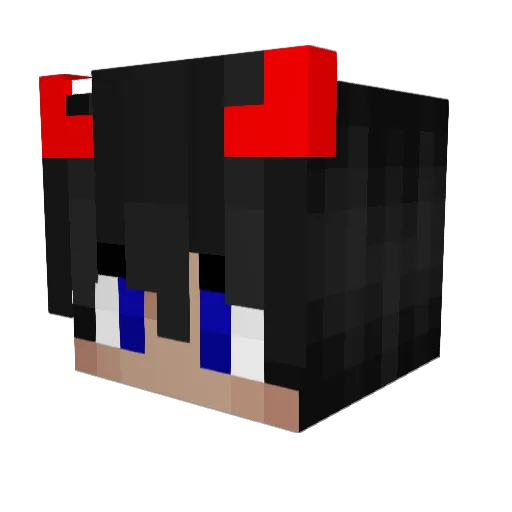 sup2ssundee Minecraft avatar head, 3D render