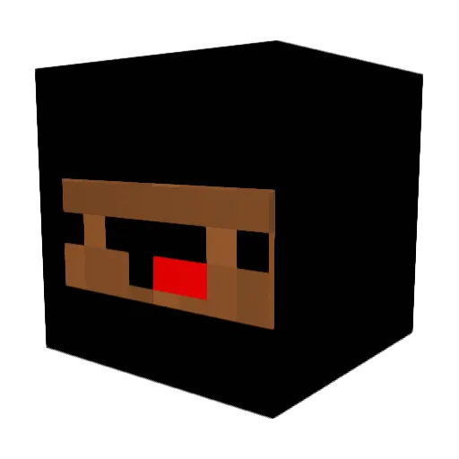 supahershey Minecraft avatar head, 3D render