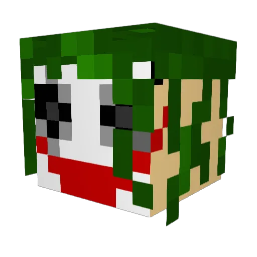 supamonki69 Minecraft avatar head, 3D render