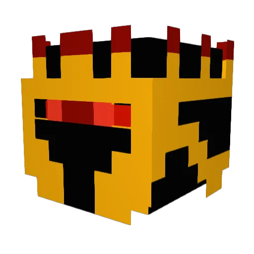 supanova96 Minecraft avatar head, 3D render