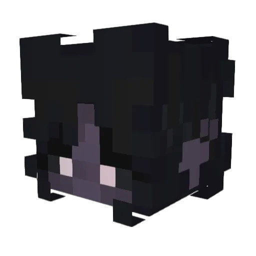supasaturn Minecraft avatar head, 3D render