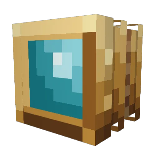 supbob3345 Minecraft avatar head, 3D render