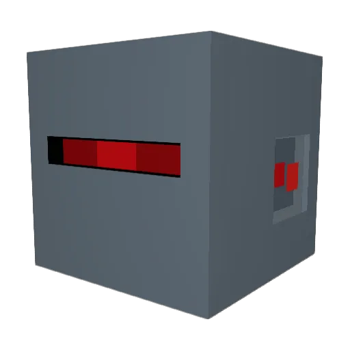 supcom3076 Minecraft avatar head, 3D render