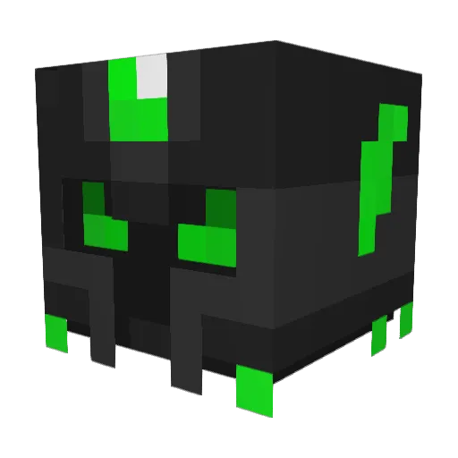 supdaglue117 Minecraft avatar head, 3D render