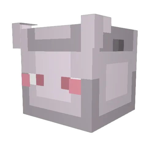 super3011 Minecraft avatar head, 3D render