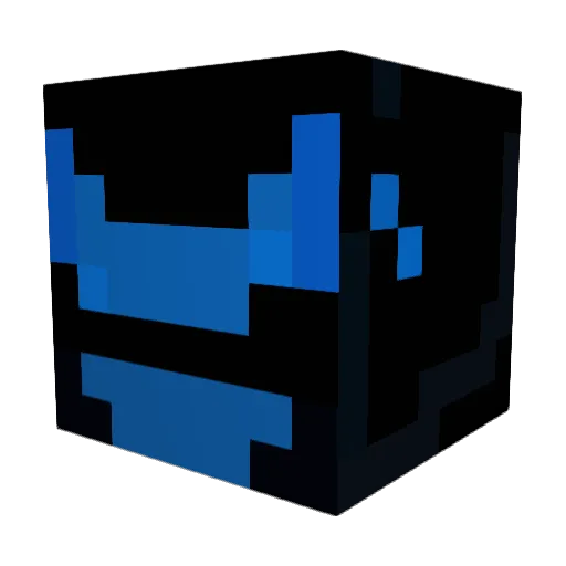 superR19 Minecraft avatar head, 3D render