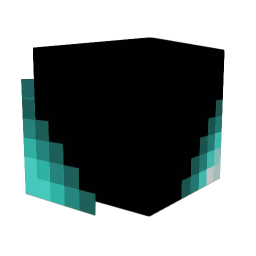 super_A1 Minecraft avatar head, 3D render