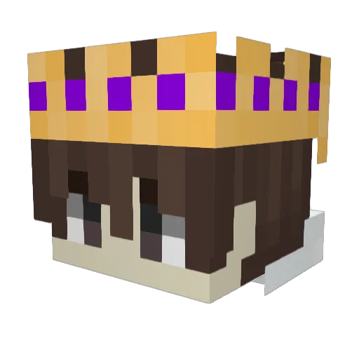 super_flash101 Minecraft avatar head, 3D render