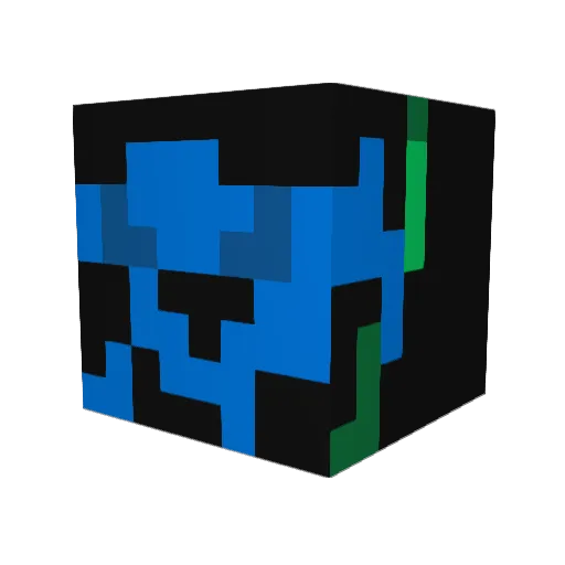 super_foot Minecraft avatar head, 3D render