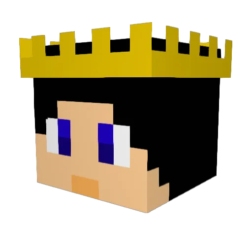 superbad1983 Minecraft avatar head, 3D render