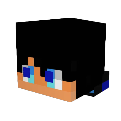 superbikesf3ns Minecraft avatar head, 3D render