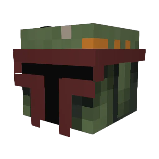 superbirdman1 Minecraft avatar head, 3D render