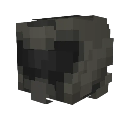 superbomb09 Minecraft avatar head, 3D render