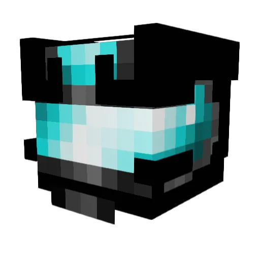 superboy0519 Minecraft avatar head, 3D render