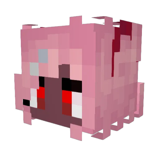 superboy5088 Minecraft avatar head, 3D render