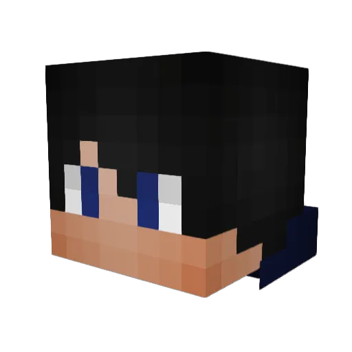 supercam978 Minecraft avatar head, 3D render