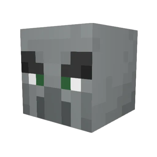 supercool993 Minecraft avatar head, 3D render