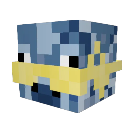 supercooldude13 Minecraft avatar head, 3D render