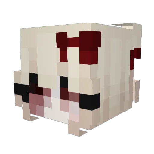 supercreep33 Minecraft avatar head, 3D render