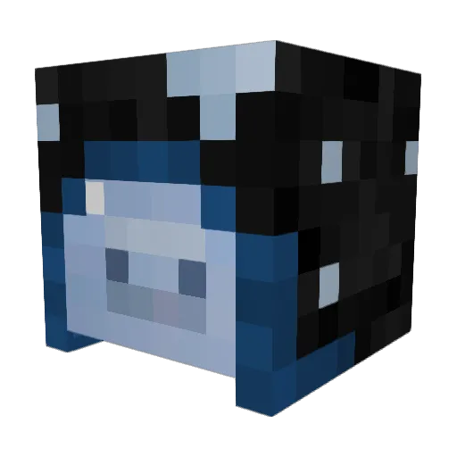 supercreeper59 Minecraft avatar head, 3D render