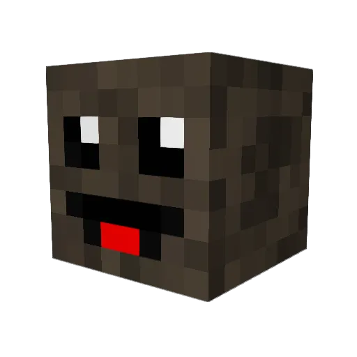 superdan506 Minecraft avatar head, 3D render