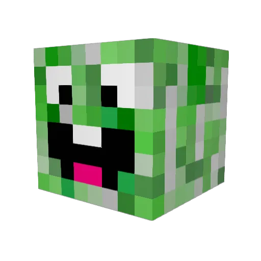 superdez11 Minecraft avatar head, 3D render