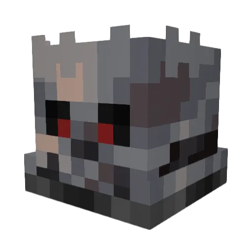 superdilen01 Minecraft avatar head, 3D render